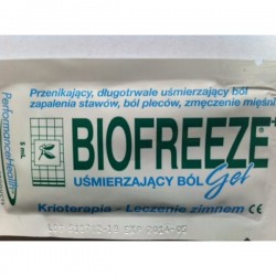 Biofreeze żel przeciwbólowy w saszetce 5ml - 45 sztuk ( 225ml )
